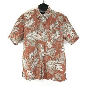 Cooke Street Casual Button Up Hawaiian Shirt Men's Large Floral Cotton Beach